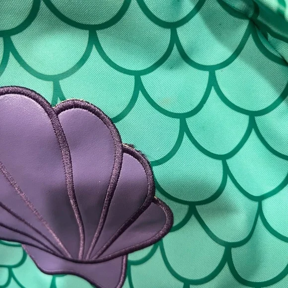 Little Mermaid Ariel Lounge Fly Collaboration Bag Ruck Sack Disney Limited Rare
